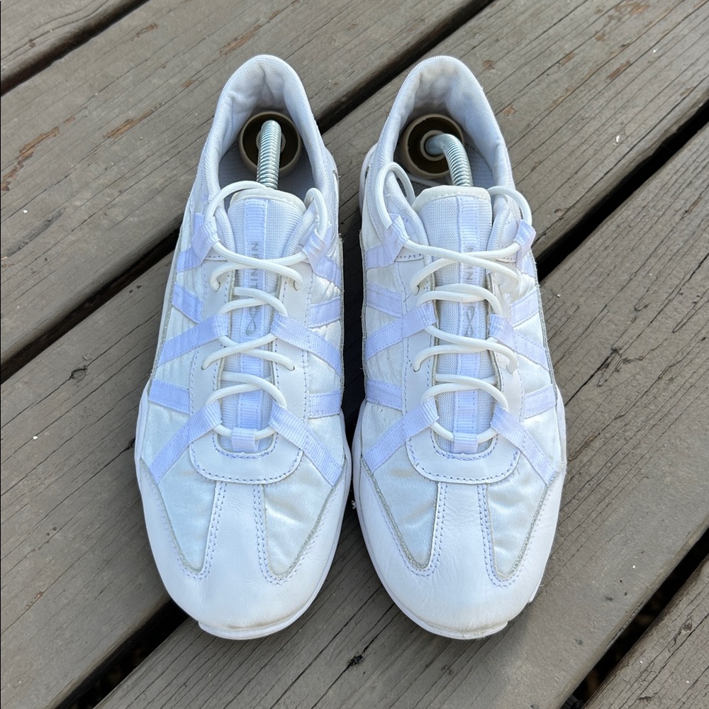 Nfinity Evolution Leather/Sateen White Cheer Shoe… - image 5